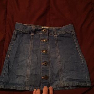 Girls Jean Skirt